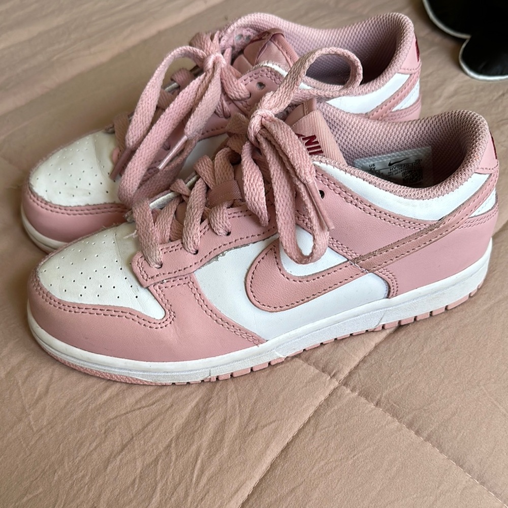 LITTLE KIDS' NIKE DUNK LOW CASUAL SHOES Size 2 youth. 
In great condition